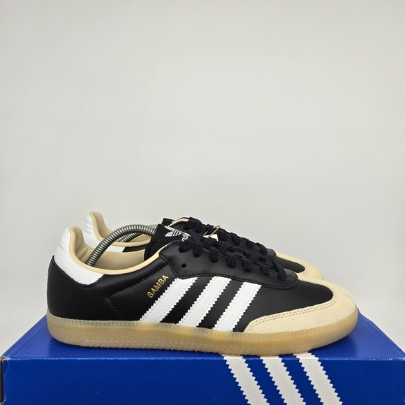 New Adidas Samba OG \'Black White Gum\' Men\'s Shoes Size 13 main image 4